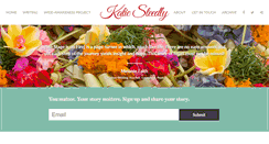 Desktop Screenshot of katiesteedly.com